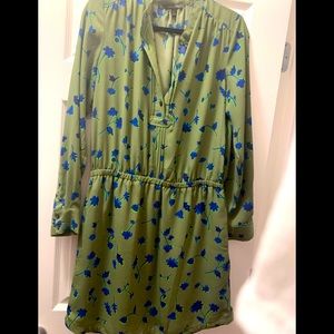 NWOT Banana Republic olive green dress